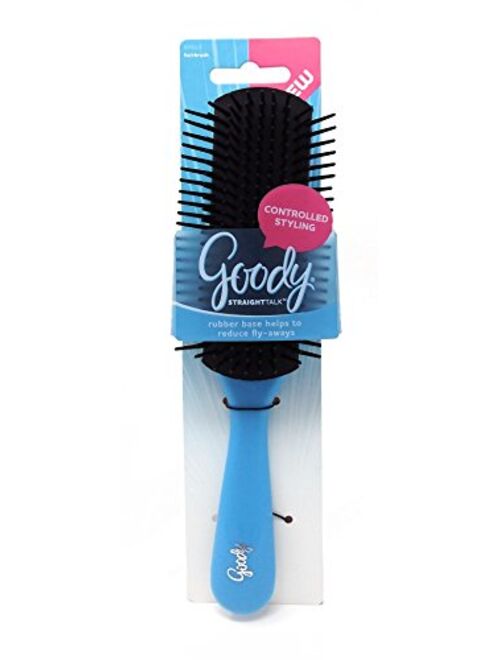 Goody Straight Talk Rubber Styler Brush, Color May Vary