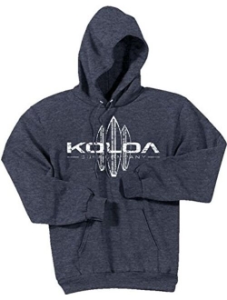 Koloa Surf Co. Vintage Surfboard Hoodie. Pullover Hooded Sweatshirts S-4XL