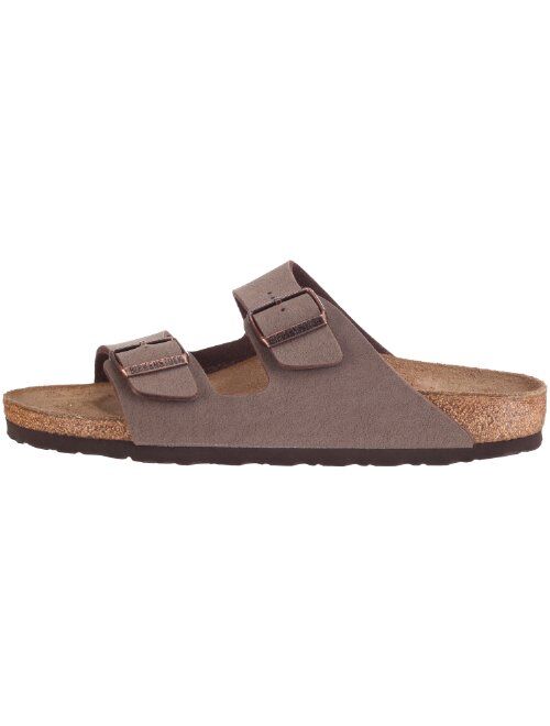 Birkenstock Arizona Birko-Flo Mocca Sandals - 44 Schmal