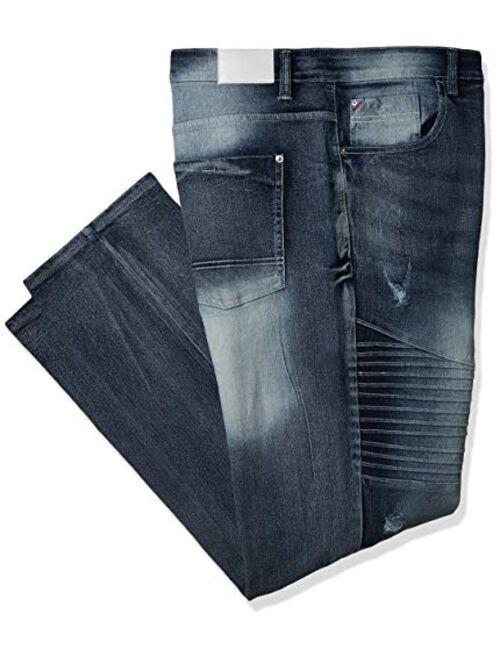 Southpole Men's Big and Tall Denim Pants
