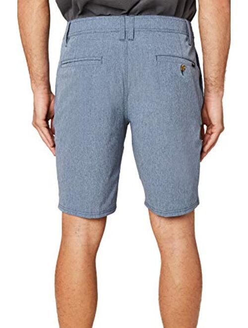 O'NEILL Men's Water Resistant Hybrid Stretch Walk Short, 19 Inch Outseam | Mid-Length Short |