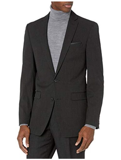 Van Heusen Men's Slim Fit Flex Stretch Suit Separates-Custom Jacket & Pant Size Selection