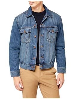 Mens Rinsed Denim Jacket