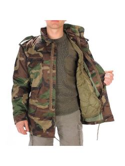 CamoOutdoor Men's M65 Woodland Field Jacket Extra Large Green