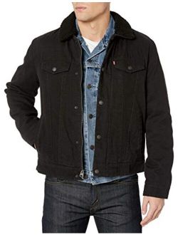 Men's Cotton Canvas Tucker Jacket with Sherpa Collar