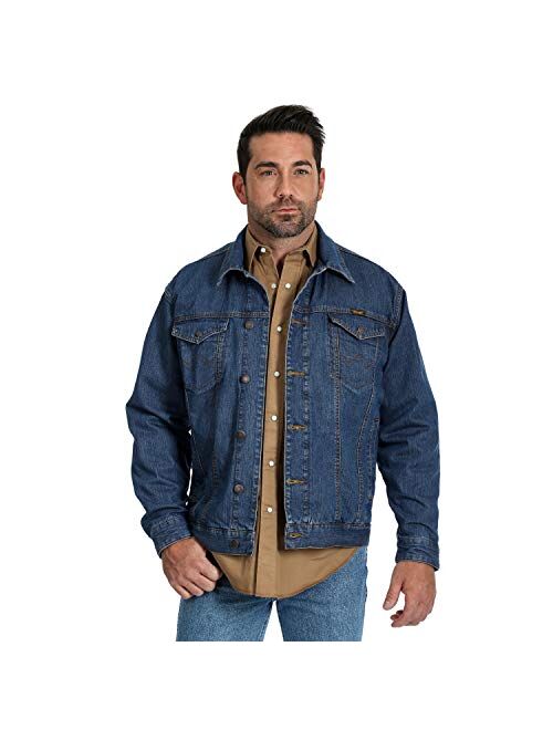 Wrangler Men's Concealed Carry Unlined Denim Jacket, Vintage