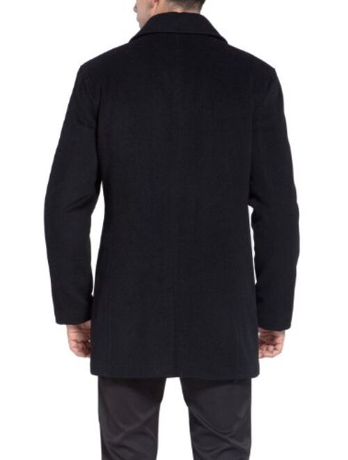 MODERM Men's Justin Cashmere Blend Car Coat (Regular and Big and Tall)