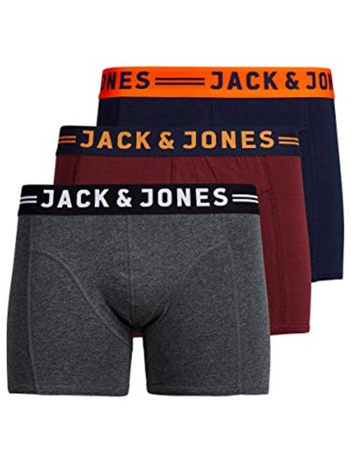 Jack & Jones Men's Jaclichfield Trunks 3 Pack Noos