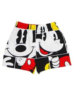 Mickey Mouse Boxer All Over Print Adult Mens Red