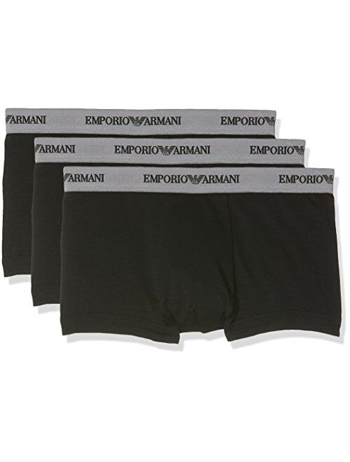 Emporio Armani Mens 3-Pack Boxer Shorts