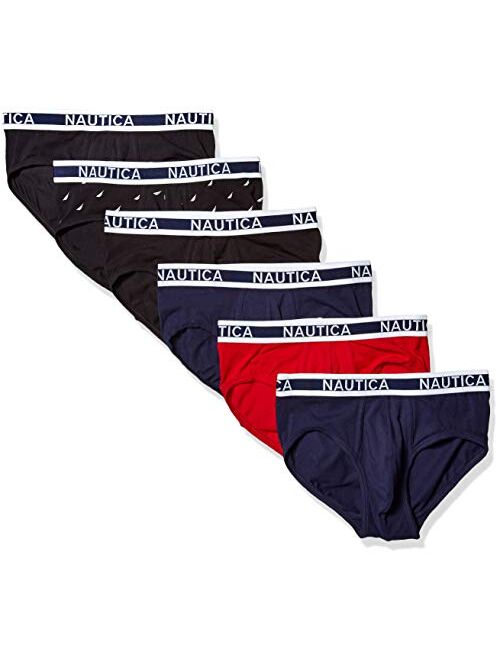 Nautica Men's Classic Cotton Stretch Multipack Briefs
