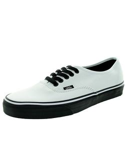 white vans with black sole