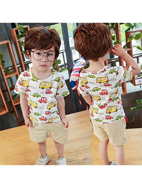 Mud Kingdom Little Boys Short Clothes Sets Beach Outfits Holiday