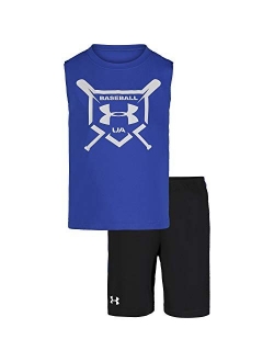Boys' Muscle and Tank Set