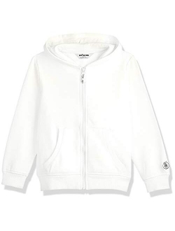 Kids Soft Brushed Fleece Zip-Up Hooded Sweatshirt Hoodie for Boys or Girls 4-12 Years