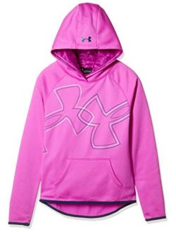 Girls Armour Fleece Dl Logo Hoodie