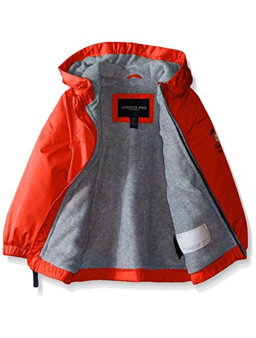 LONDON FOG Boys' Fleece Lined Windbreaker Jacket