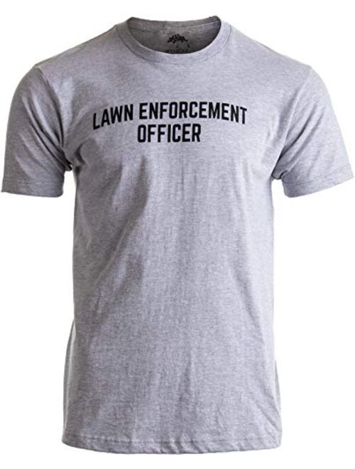 Lawn Enforcement Officer | Dad Joke Funny Father Grandpa Men Landscaping T-Shirt