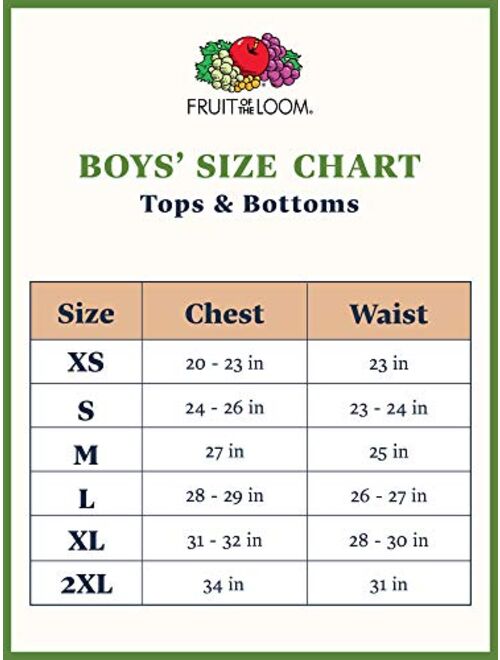 Fruit of the Loom Boys' Fleece Vest & Sweatpants