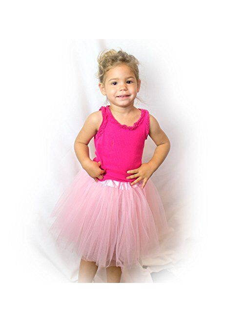 My Lello Little Girls Tutu 3-Layer Ballerina (10 mo - 3T)