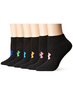 Youth Essential No Show Socks, 6-Pairs