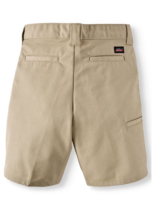 Genuine Dickies Boys School Uniform Shorts with Multi Use Pocket, Sizes 4-18