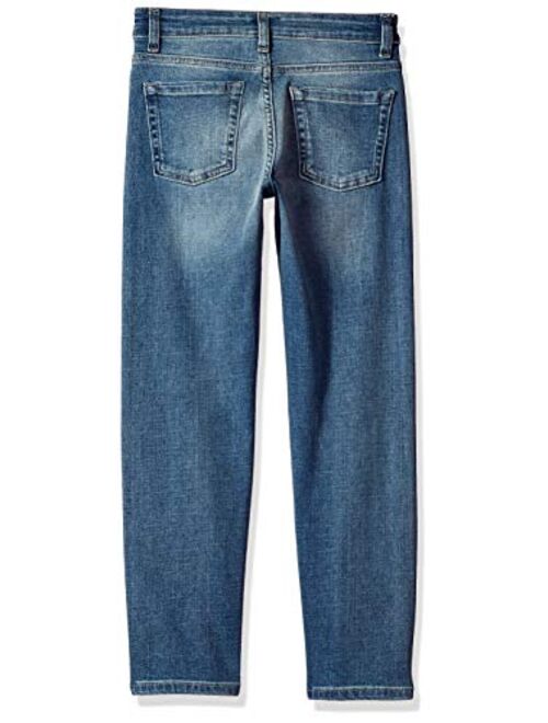 Amazon Essentials Boys' Kids Stretch Straight-fit Jeans