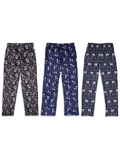 Buy Sleep On It 3-Pack Boys Pajama Pants | Soft Kids Pajama Pants (3 ...