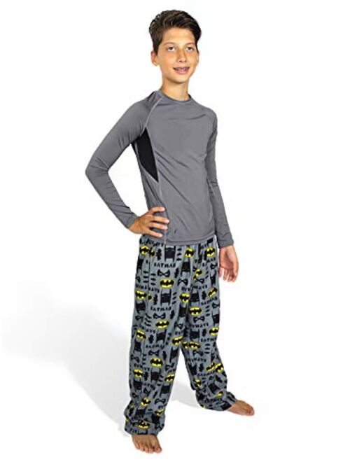 Batman Boy's Flannel Pajama Pants (Little Kid/Big Kid)