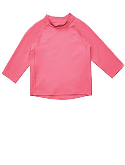 Leveret Long Sleeve Baby Boys Girls Rash Guard Sun Protected UPF + 50 Kids & Toddler Swim Shirt (12 Months-5 Toddler)