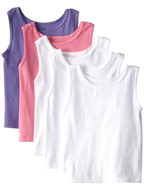 Fruit of the Loom Little Girls' Tank Top (Pack of 5)