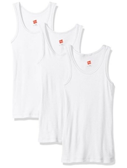 Little Girls' Ribbed Tank Top (Pack of 3)