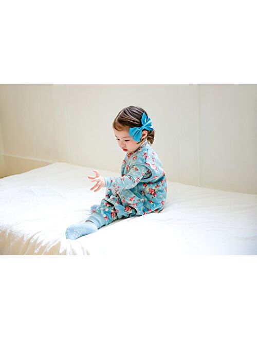 Vaenait Baby 1-7Y Ultra Soft Plush Fleece Kids Girls Wearable Blanket Sleeper 