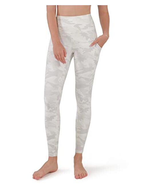 ODODOS Out Pocket High Waist Yoga Pants Pocket Workout Yoga Pant