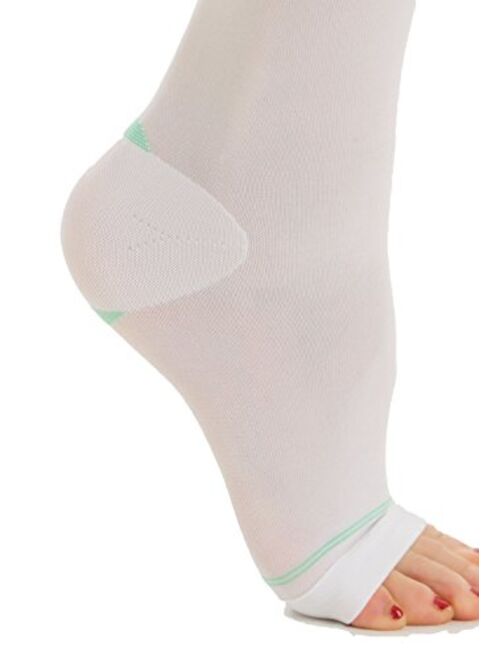 RelaxSan Antiembolism M0350A Open-toe anti-embolism knee high socks - 18 mmHg, 100% Made in Italy