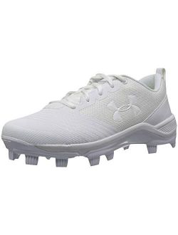 Women's Glyde TPU Softball Shoe, White (100)/White, 6.5