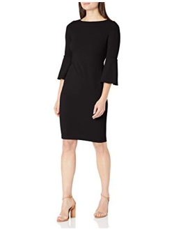 Women's Peplum Sheath Dress