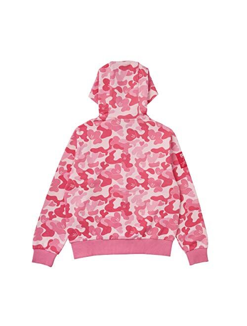BT21 Official Merchandise by Line Friends - Character Camouflage Zip Up Hoodie Sweater for Men and Women, Parent