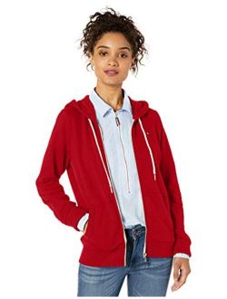 Women's French Terry Zip Hoodie Sweatshirt (Standard and Plus)