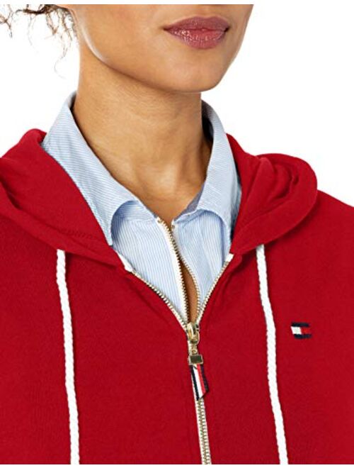 Tommy Hilfiger Women's French Terry Zip Hoodie Sweatshirt (Standard and Plus)