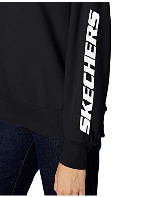Skechers Women's Heritage Crewneck Logo Sweatshirt