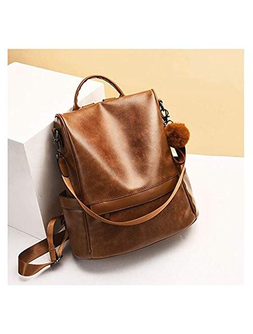 NAITOKE Women Backpack Anti-theft Backpack Lightweight Travel Shoulder Bag