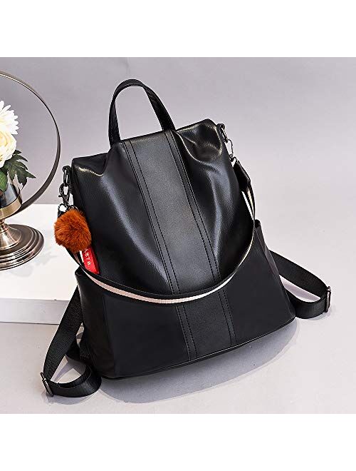 Women Backpack Purse Anti Theft Waterproof Detachable Covertible Casual Travel Shoulder Bag