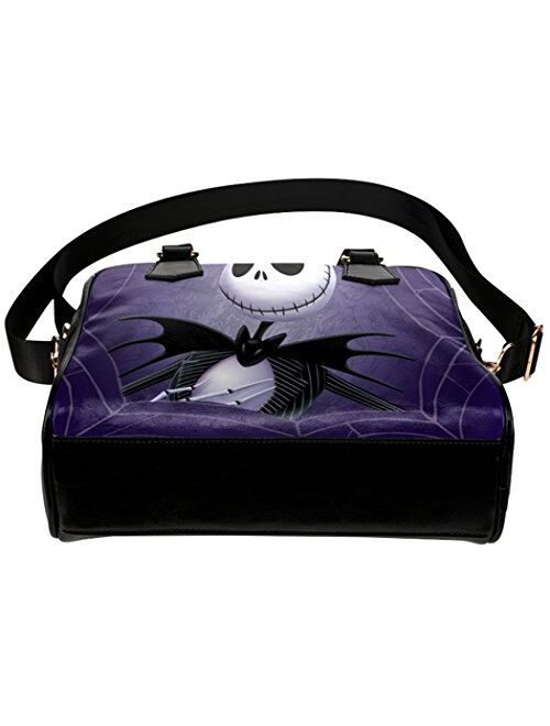 Fashionable Female Shell Shoulder Handbag Crossbody Handbag Tote with The Nigntmare Before Christamas Theme