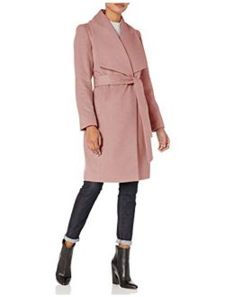 Women's Slick Wool wrap Coat