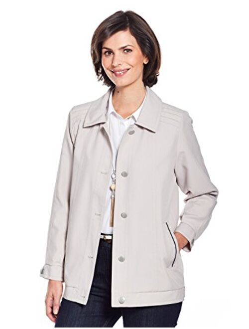 Chums Ladies Womens Blouson Style Lightweight Jacket Coat with Piping