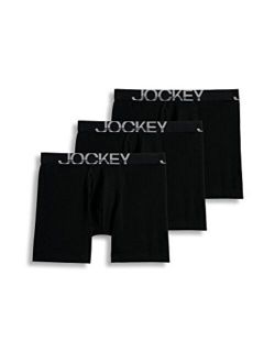 Men's Underwear ActiveStretch Midway Brief - 3 Pack, Black, S