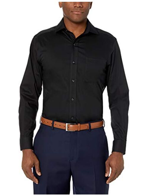 Amazon Brand - BUTTONED DOWN Men's Classic Fit Non-Iron Stretch Twill Dress Shirt