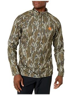 Nomad mens Transition 1/4 Zip | Thermo-regulating & Quick Drying Performance Hunting Shirt