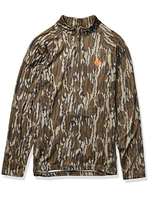 Nomad mens Transition 1/4 Zip | Thermo-regulating & Quick Drying Performance Hunting Shirt